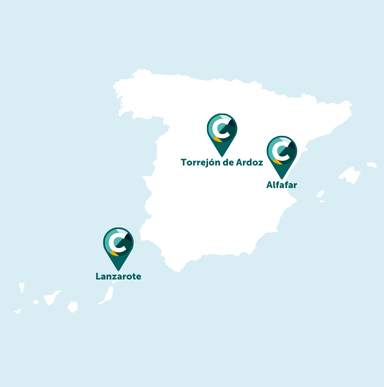 carte Espagne
